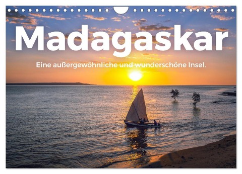 Madagaskar - Eine außergewöhnliche und wunderschöne Insel. (Wandkalender 2024 DIN A4 quer), CALVENDO Monatskalender - M. Scott