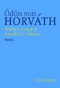 Cover-Bild zum Titel 'Sladek / Italienische Nacht' von 'Ödön Von Horváth'