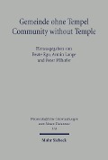 Cover-Bild zum Titel 'Gemeinde ohne Tempel /Community without Temple' von ''