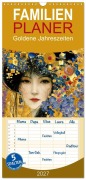 Cover-Bild zum Titel 'Familienplaner 2027 - Goldene Jahreszeiten mit 5 Spalten (Wandkalender, 21 x 45 cm) CALVENDO' von 'Sabine Löwer'