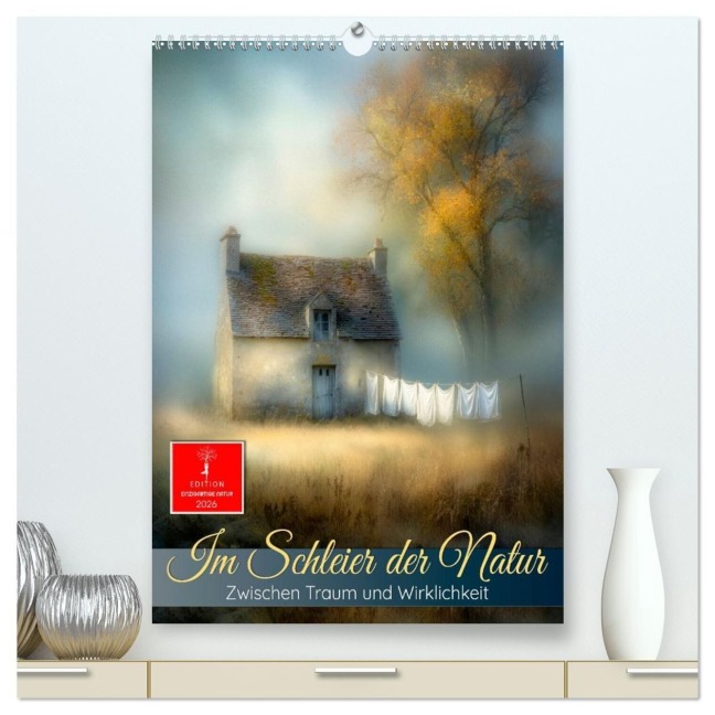 Im Schleier der Natur (hochwertiger Premium Wandkalender 2026 DIN A2 hoch), Kunstdruck in Hochglanz - Roder Roder