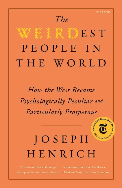 The Weirdest People in the World - Joseph Henrich