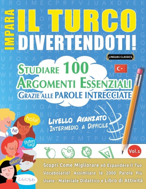 IMPARA IL TURCO DIVERTENDOTI! - LIVELLO AVANZATO - Linguas Classics