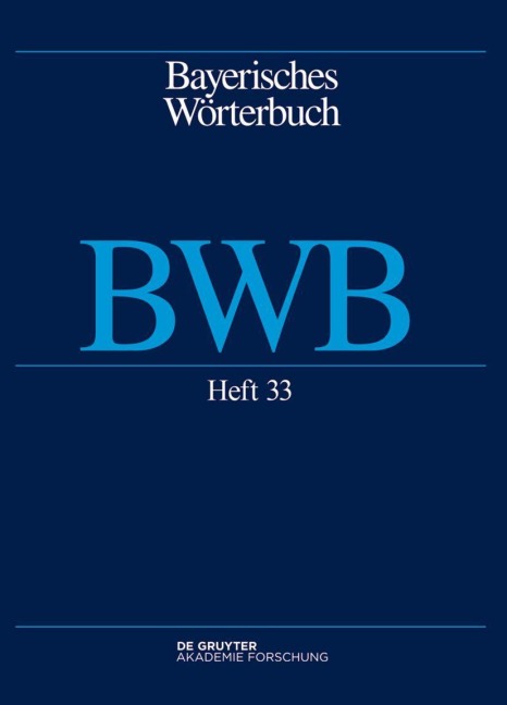 Bayerisches Wörterbuch (BWB) - 