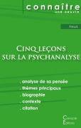 Cover-Bild zum Titel 'Fiche de lecture Cinq leçons sur la psychanalyse de Freud (analyse littéraire de référence et résumé complet)' von 'Sigmund Freud'