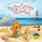Cover-Bild zum Titel 'Maxi Pixi 475: VE 5: Die kleine Spinne Widerlich: Ausflug ans Meer (5 Exemplare)' von 'Diana Amft'