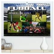 Cover-Bild zum Titel 'Fußball regiert die Welt (hochwertiger Premium Wandkalender 2026 DIN A2 quer), Kunstdruck in Hochglanz' von 'Renate Bleicher'