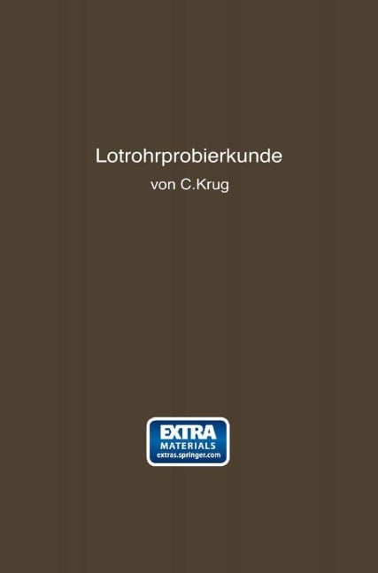 Lötrohrprobierkunde - Carl Krug