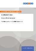 Cover-Bild zum Titel 'Green Procurement' von 'I. Zeilhofer-Ficker'