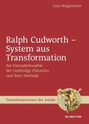 Cover-Bild zum Titel 'Ralph Cudworth - System aus Transformation' von 'Lutz Bergemann'