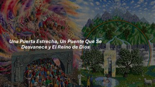Cover-Bild zum Titel 'Una Puerta Estrecha, Un Puente Que Se Desvanece y El Reino de Dios' von 'Fernando Davalos'