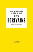 Cover-Bild zum Titel 'Les écrivains' von 'Michel de Saint-Pierre, Pierre De Calan'