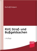 Cover-Bild zum Titel 'RVG Straf- und Bußgeldsachen' von 'Detlef Burhoff, Joachim Volpert'