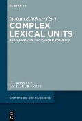 Complex Lexical Units - 