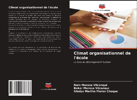 Climat organisationnel de l'école - Nain Maraza Vilcanqui, Beker Maraza Vilcanqui, Gladys Martha Flores Choque