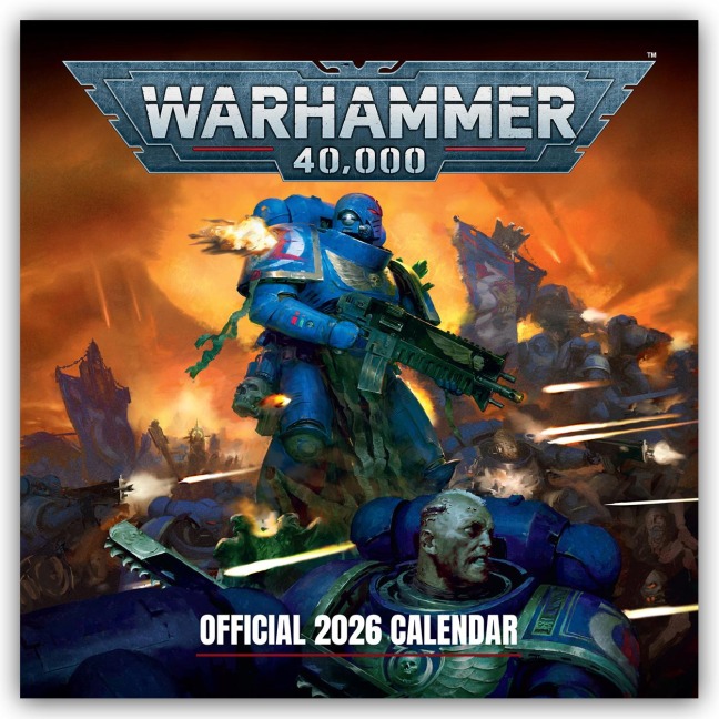 Warhammer 2026 - Wandkalender - Danilo Promotion Ltd