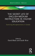 Cover-Bild zum Titel 'The Secret Life of English-Medium Instruction in Higher Education' von ''
