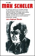 Cover-Bild zum Titel 'Max Scheler 1874-1928' von 'John Raphael Staude'