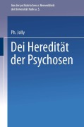 Cover-Bild zum Titel 'Die Heredität der Psychosen' von 'Philipp Jolly'