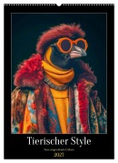 Cover-Bild zum Titel 'Tierischer Style (Wandkalender 2027 DIN A2 hoch), CALVENDO Monatskalender' von 'Charles Schrader'