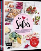 Cover-Bild zum Titel 'Ein Herz für Süßes' von 'Emma Friedrichs, Tamara Staab, Melanie Allhoff, Monique Ascanelli, Christine Kuhlmann'