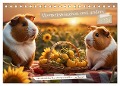 Meerschweinchen mal anders! (Tischkalender 2024 DIN A5 quer), CALVENDO Monatskalender - Heidi Spiegler