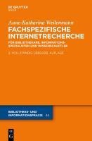 Fachspezifische Internetrecherche - Anne-Katharina Weilenmann