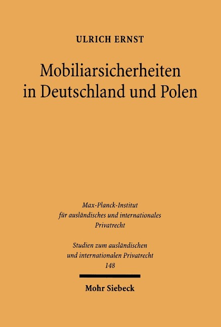 Mobiliarsicherheiten in Deutschland und Polen - Ulrich Ernst