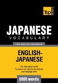 Cover-Bild zum Titel 'Japanese vocabulary for English speakers - 5000 words' von 'Andrey Taranov'