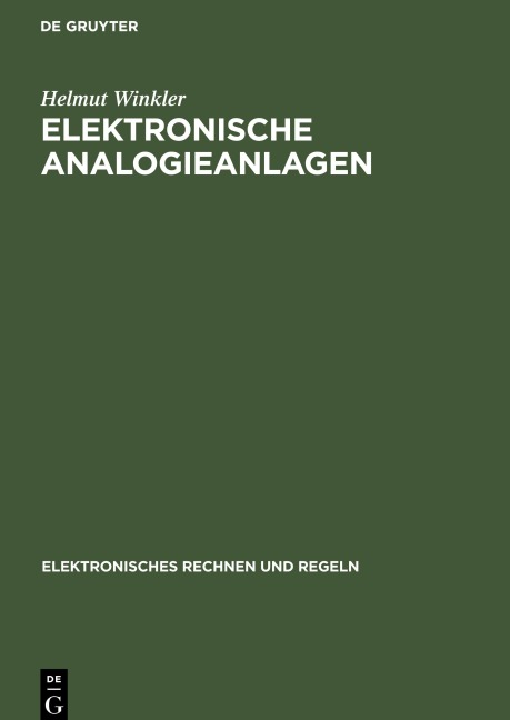 Elektronische Analogieanlagen - Helmut Winkler