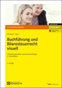 Cover-Bild zum Titel 'Buchführung und Bilanzsteuerrecht visuell' von 'Lena Dortmann, Peter Mann'
