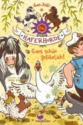 Cover-Bild zum Titel 'Die Haferhorde - Gans schön gefährlich! Band 19' von 'Suza Kolb'