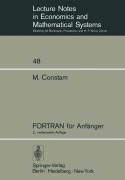 Cover-Bild zum Titel 'FORTRAN für Anfänger' von 'Martin Constam'