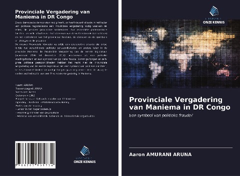 Provinciale Vergadering van Maniema in DR Congo - Aaron Amurani Aruna