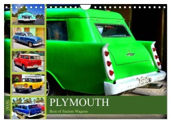 Cover-Bild zum Titel 'PLYMOUTH - Best of Station Wagons (Wandkalender 2026 DIN A4 quer), CALVENDO Monatskalender' von 'Henning von Löwis of Menar'