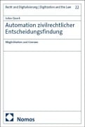 Cover-Bild zum Titel 'Automation zivilrechtlicher Entscheidungsfindung' von 'Lukas Quack'