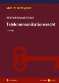 Cover-Bild zum Titel 'Telekommunikationsrecht' von 'Jürgen Kühling, Stefan Bulowski, Tobias Schall'
