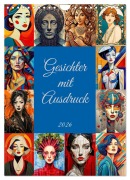 Gesichter mit Ausdruck (Wandkalender 2026 DIN A4 hoch), CALVENDO Monatskalender - Werner Braun
