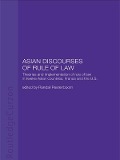 Cover-Bild zum Titel 'Asian Discourses of Rule of Law' von ''