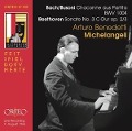 Chaconne/Sonate 3 - Arturo Benedetti Michelangeli