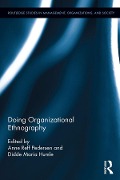 Cover-Bild zum Titel 'Doing Organizational Ethnography' von ''