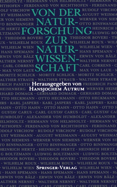 Von der Naturforschung zur Naturwissenschaft - 