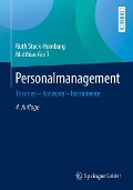 Cover-Bild zum Titel 'Personalmanagement' von 'Ruth Stock-Homburg, Matthias Groß'