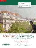 Complete Songs / Sämtliche Lieder (19061921), Band 4 -Ausgabe für Hohe Singstimme und Klavier- - Gabriel Fauré