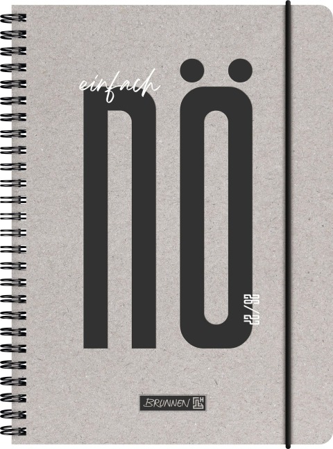 Schülerkalender 2026/2027 "Nope" | A5, Karton - 