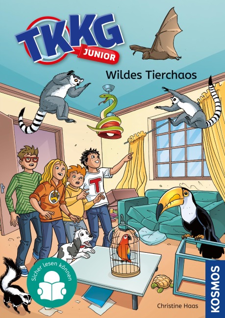TKKG Junior, 4, Wildes Tierchaos - Christine Haas