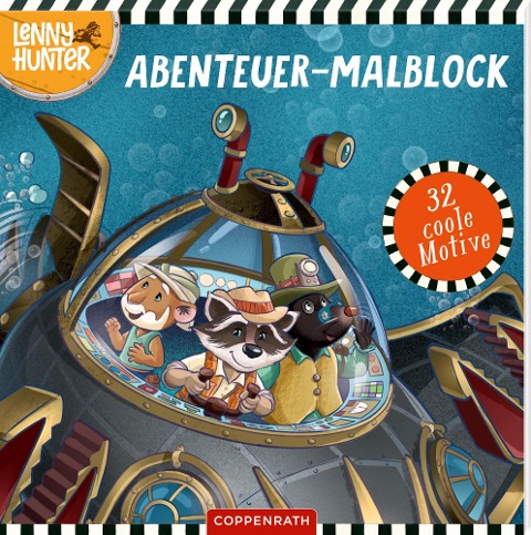 Abenteuer-Malblock (Lenny Hunter) - 