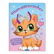 Cover-Bild zum Titel 'TRÖTSCH - Stickermalbuch Diamantenzauber Tierfreunde' von ''