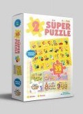 Cover-Bild zum Titel '2 Süper Puzzle Alfabe - Sayilar 4 Yas' von 'Kolektif'