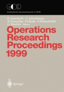 Cover-Bild zum Titel 'Operations Research Proceedings 1999' von ''